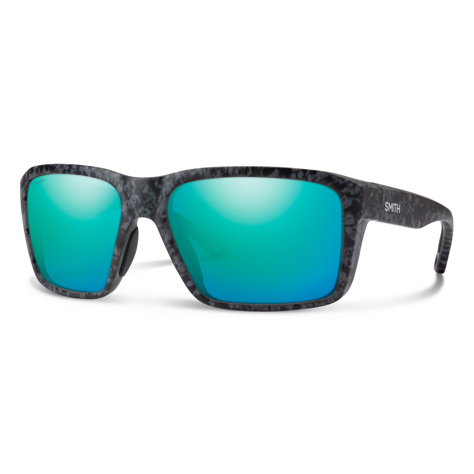 Backcast, Matte Black | ChromaPop Glass Polarized Blue Mirror