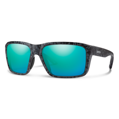 Backcast, Matte Black | ChromaPop Glass Polarized Blue Mirror