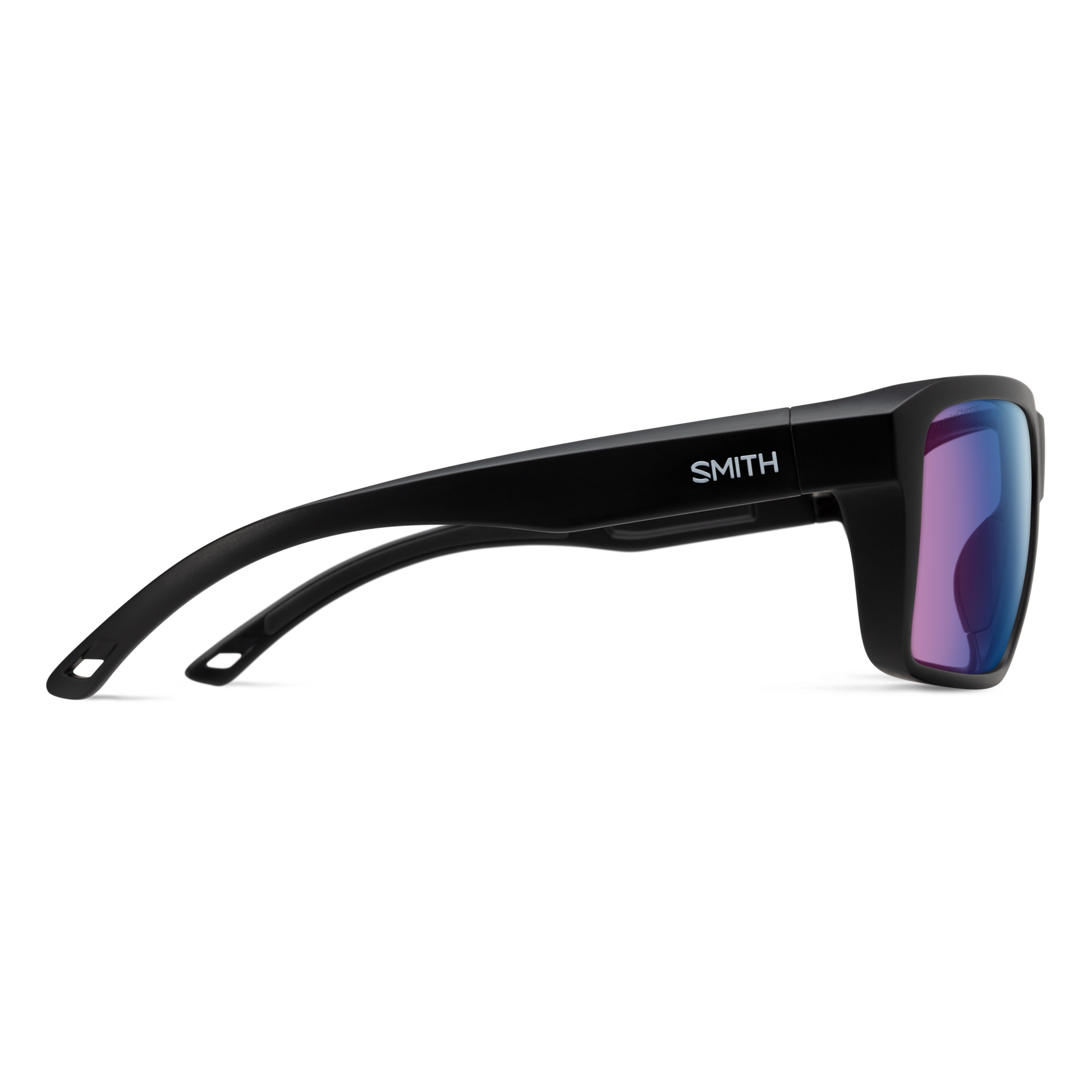 Backcast, Matte Black | ChromaPop Glass Polarized Blue Mirror