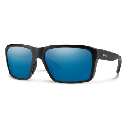Backcast, Matte Black | ChromaPop Glass Polarized Blue Mirror