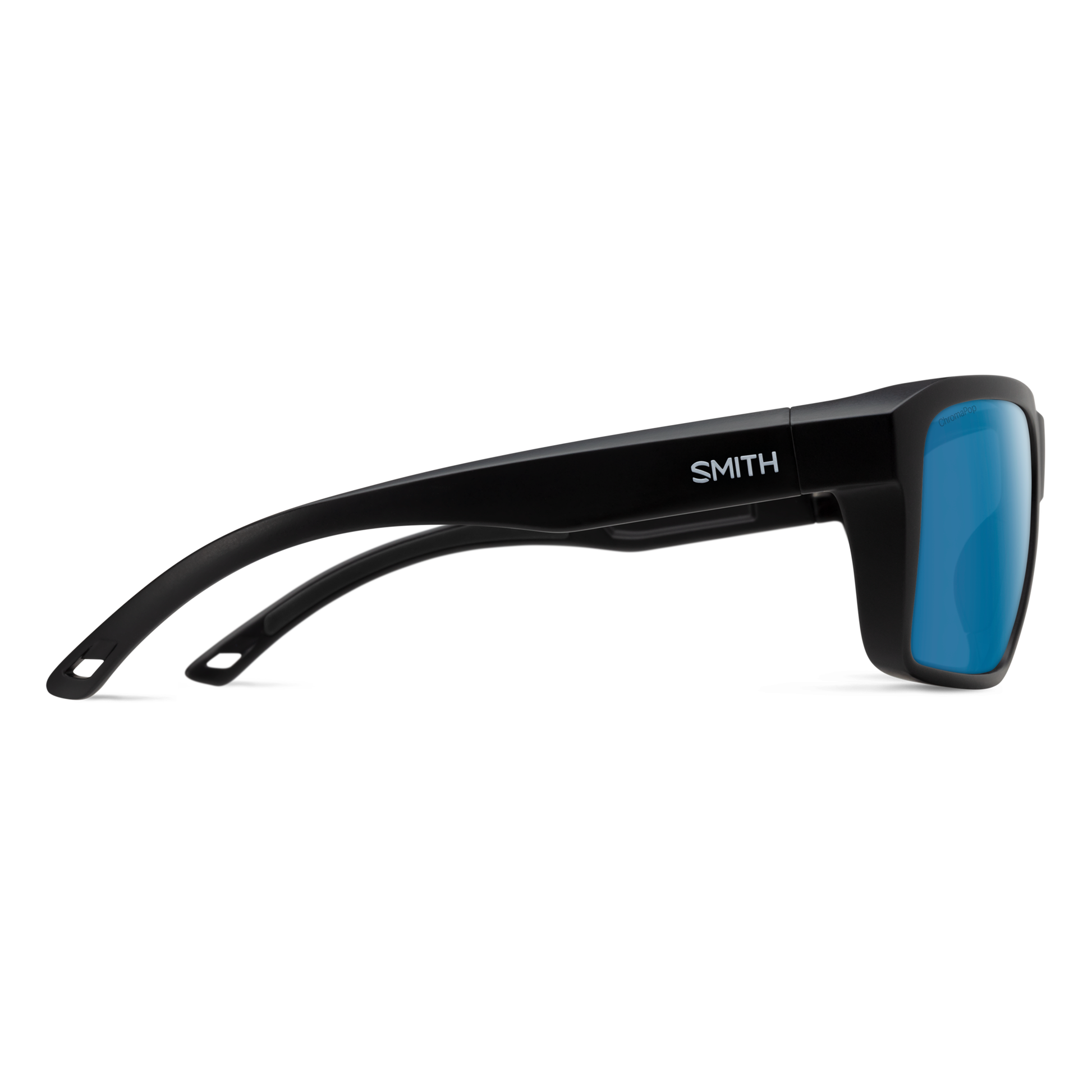 Backcast, Matte Black | ChromaPop Glass Polarized Blue Mirror