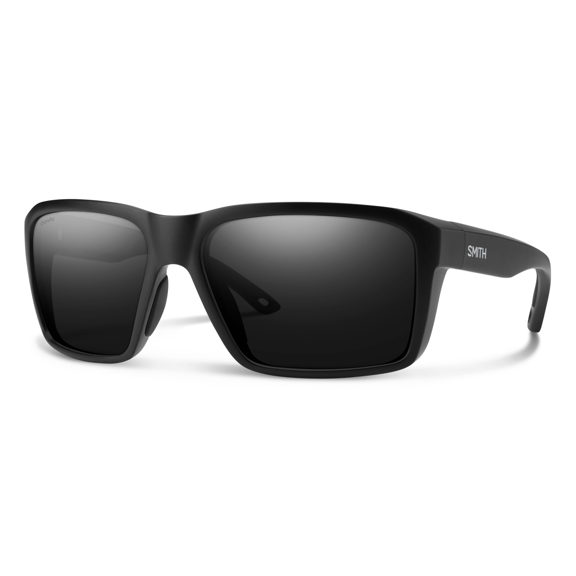 Backcast, Matte Black | ChromaPop Glass Polarized Blue Mirror