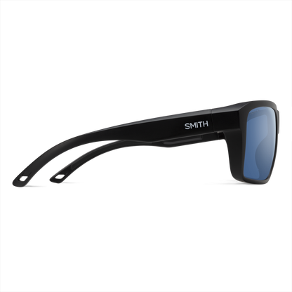 Backcast, Sunglasses + Matte Black | ChromaPop Glass Polarized Blue Mirror