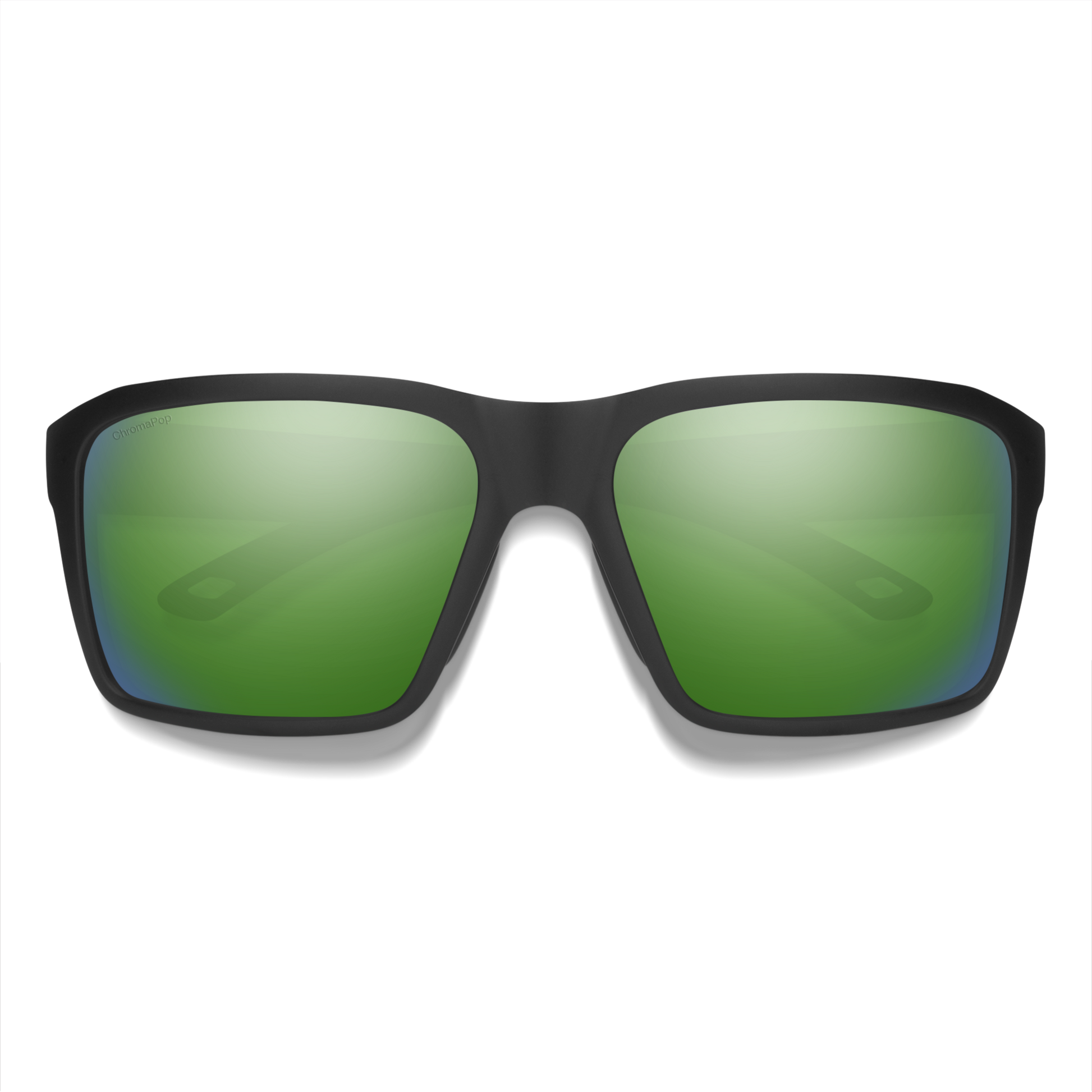 Backcast, Sunglasses + Matte Black | ChromaPop Glass Polarized Blue Mirror