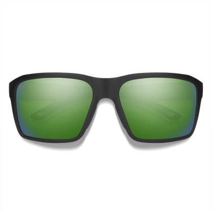 Backcast, Sunglasses + Matte Black | ChromaPop Glass Polarized Blue Mirror
