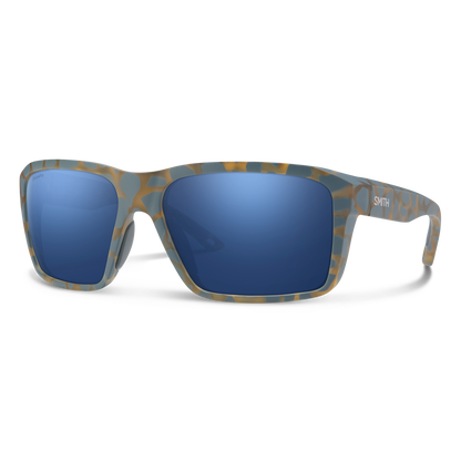 Backcast, Sunglasses + Matte Black | ChromaPop Glass Polarized Blue Mirror
