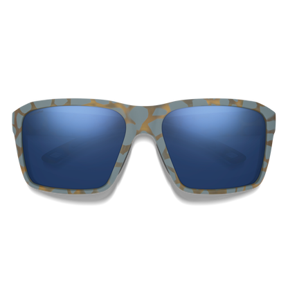 Backcast, Sunglasses + Matte Black | ChromaPop Glass Polarized Blue Mirror