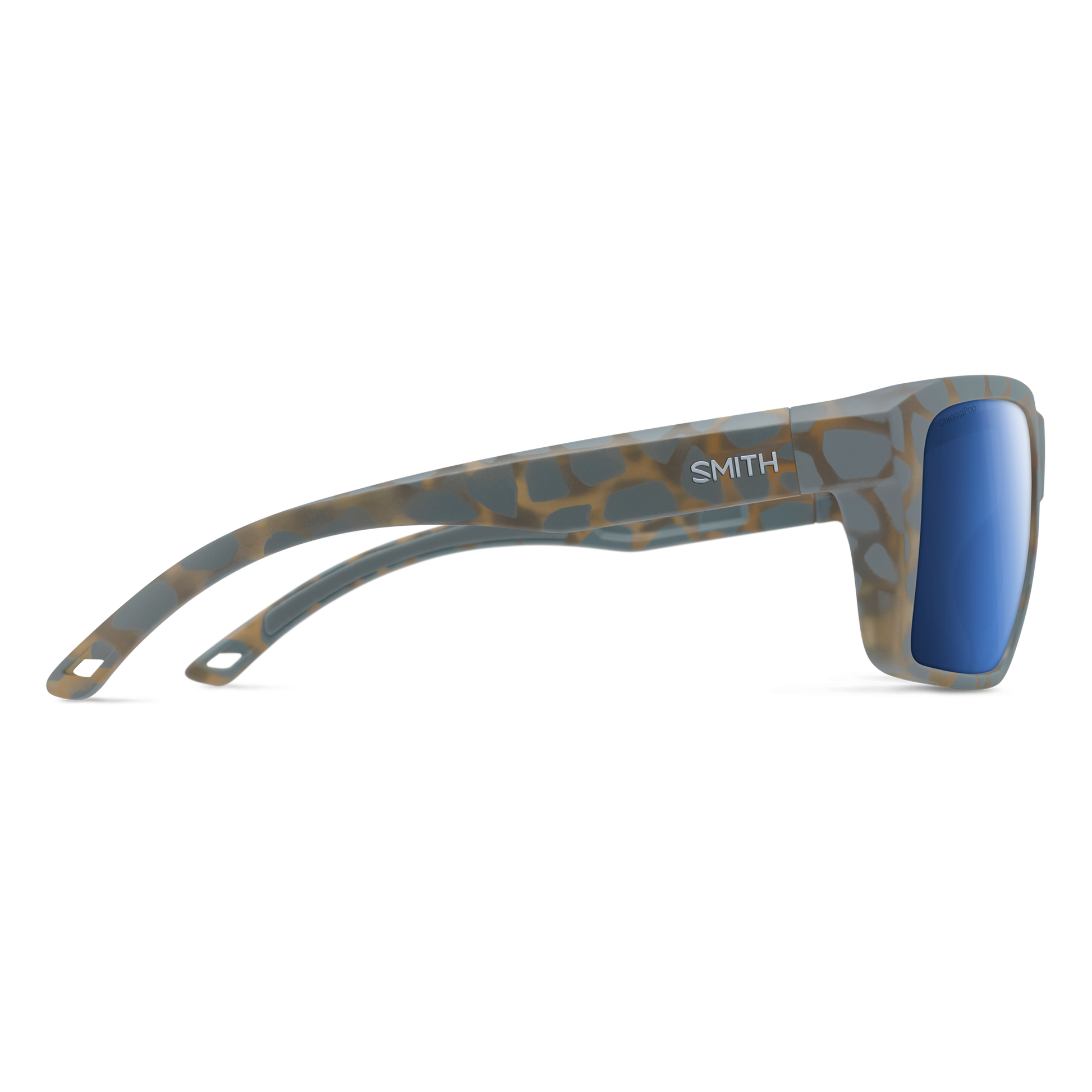 Backcast, Sunglasses + Matte Black | ChromaPop Glass Polarized Blue Mirror