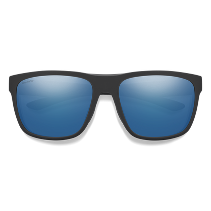 Barra RX, Prescription + Matte Black + ChromaPop Polarized Blue Mirror