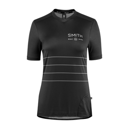 Women's MTB Jersey - Short Sleeve, Black + S