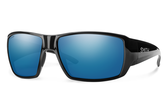 Guide's Choice RX, Prescription + Matte Black + ChromaPop Polarized Green Mirror