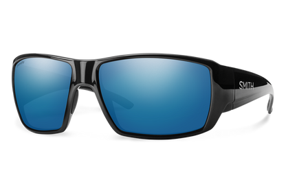 Guide's Choice RX, Prescription + Matte Black + ChromaPop Polarized Green Mirror