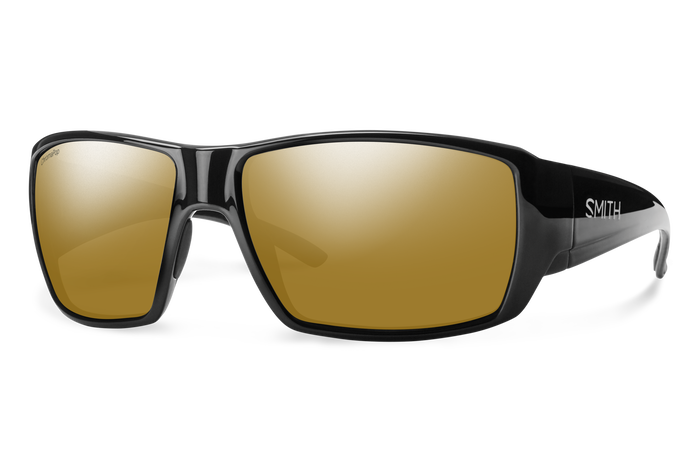 Guide's Choice RX, Prescription + Matte Black + ChromaPop Polarized Green Mirror