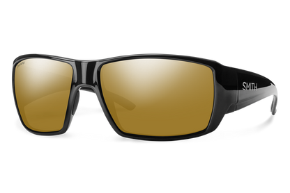 Guide's Choice RX, Prescription + Matte Black + ChromaPop Polarized Green Mirror