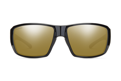 Guide's Choice RX, Prescription + Matte Black + ChromaPop Polarized Green Mirror