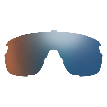 Bobcat Replacement Lens, ChromaPop Glacier Photochromic Copper Blue Mirror
