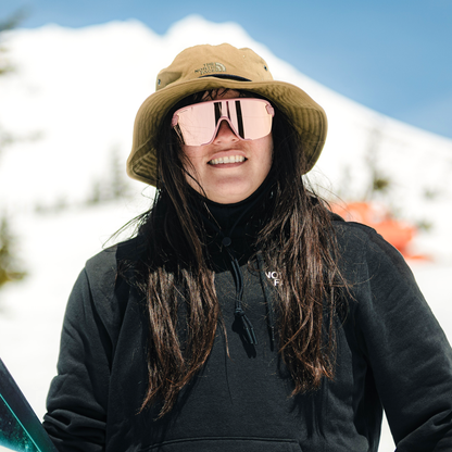 Bobcat, Matte Chalk Rose | ChromaPop Rose Gold Mirror