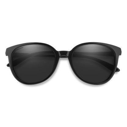 Cheetah RX, Prescription + Black + ChromaPop Polarized Blue Mirror