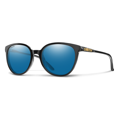 Cheetah RX, Prescription + Black + ChromaPop Polarized Blue Mirror