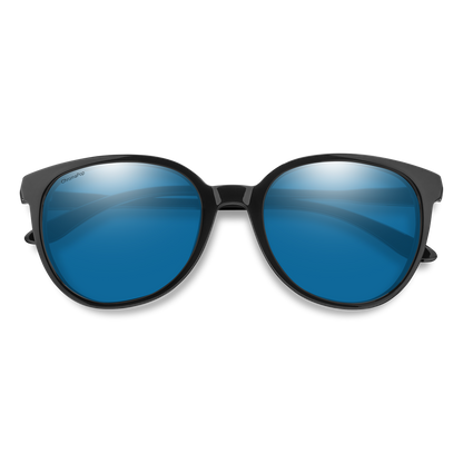 Cheetah RX, Prescription + Black + ChromaPop Polarized Blue Mirror