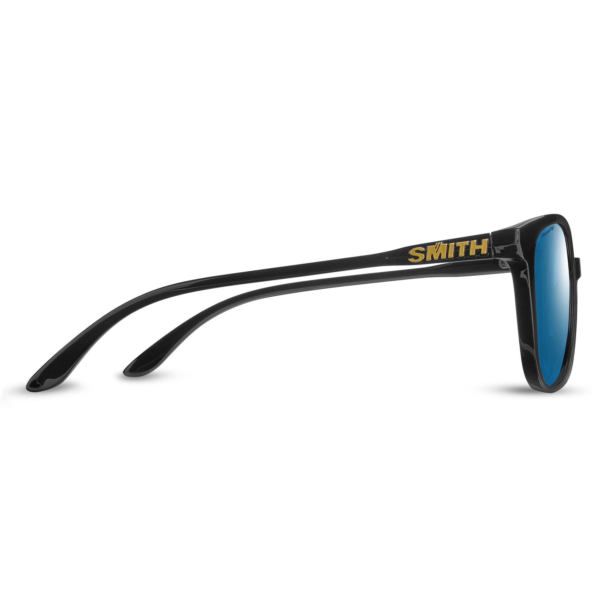 Cheetah RX, Prescription + Black + ChromaPop Polarized Blue Mirror