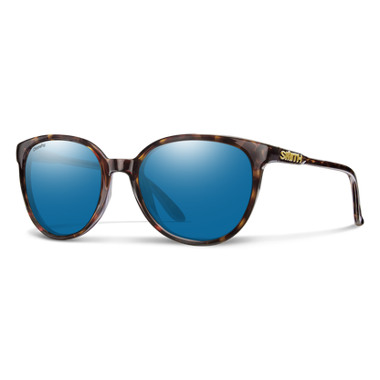 Cheetah RX, Prescription + Black + ChromaPop Polarized Blue Mirror