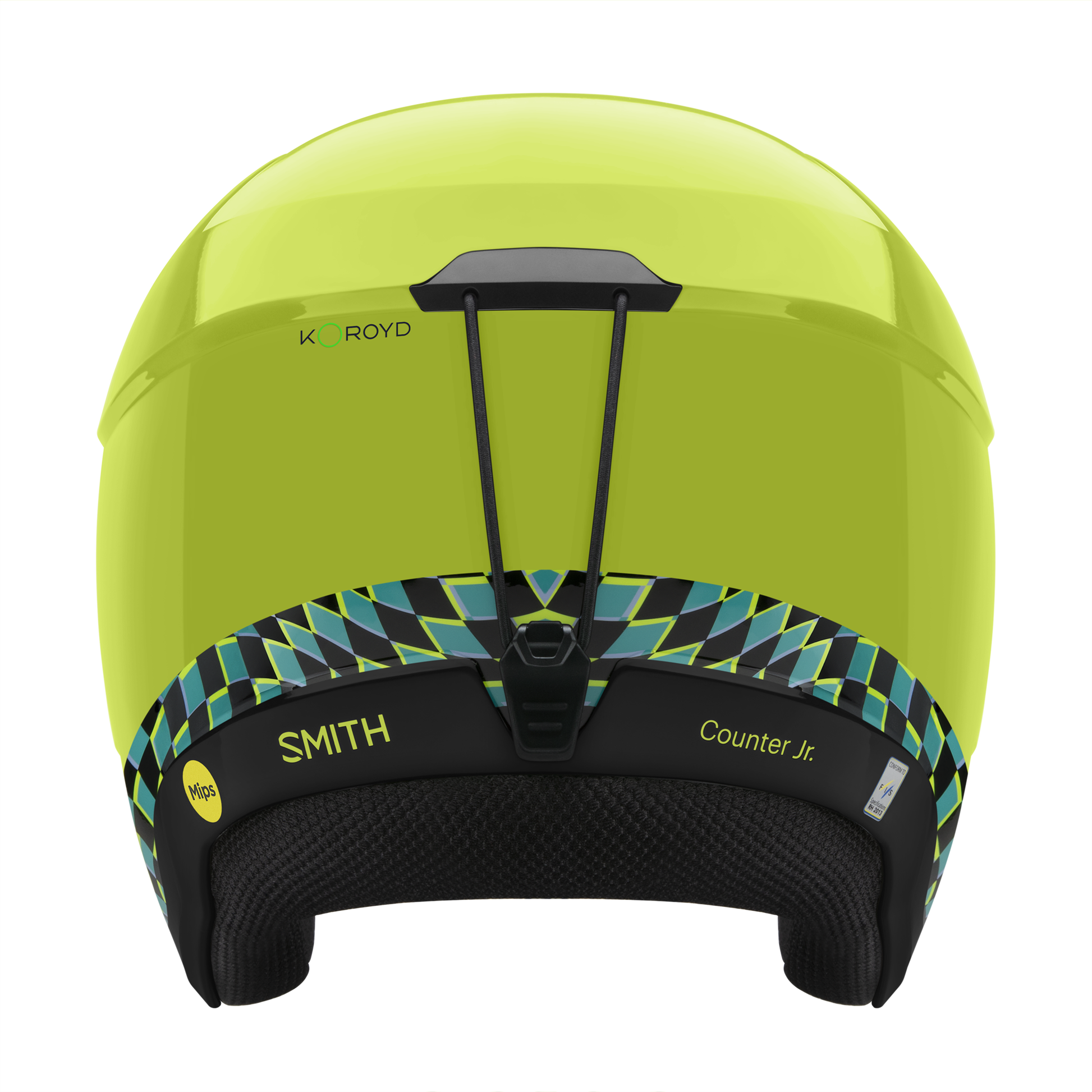 Counter Jr. Mips® - Past Season, Electric Lime Left Turn + YS