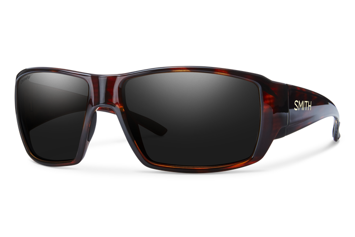 Guide's Choice RX, Prescription + Matte Black + ChromaPop Polarized Green Mirror