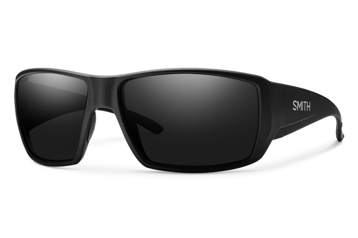 Guide's Choice RX, Prescription + Matte Black + ChromaPop Polarized Green Mirror