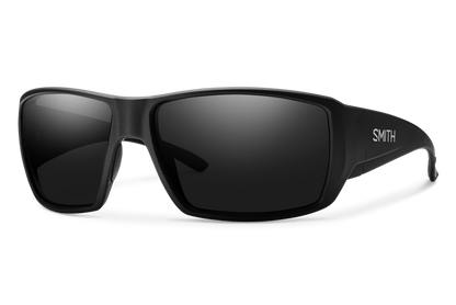 Guide's Choice RX, Prescription + Matte Black + ChromaPop Polarized Green Mirror