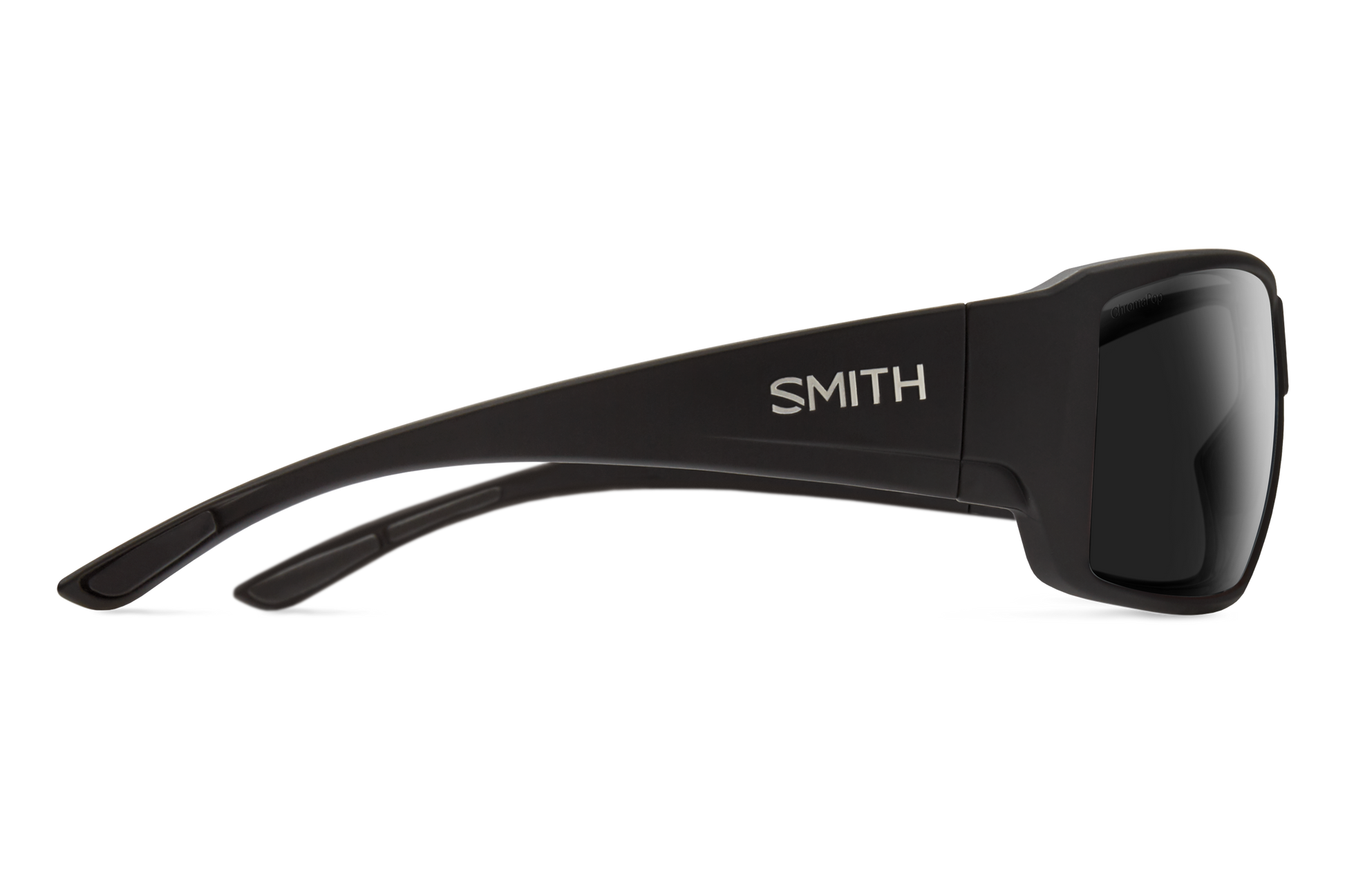 Guide's Choice RX, Prescription + Matte Black + ChromaPop Polarized Green Mirror