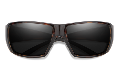 Guide's Choice RX, Prescription + Matte Black + ChromaPop Polarized Green Mirror