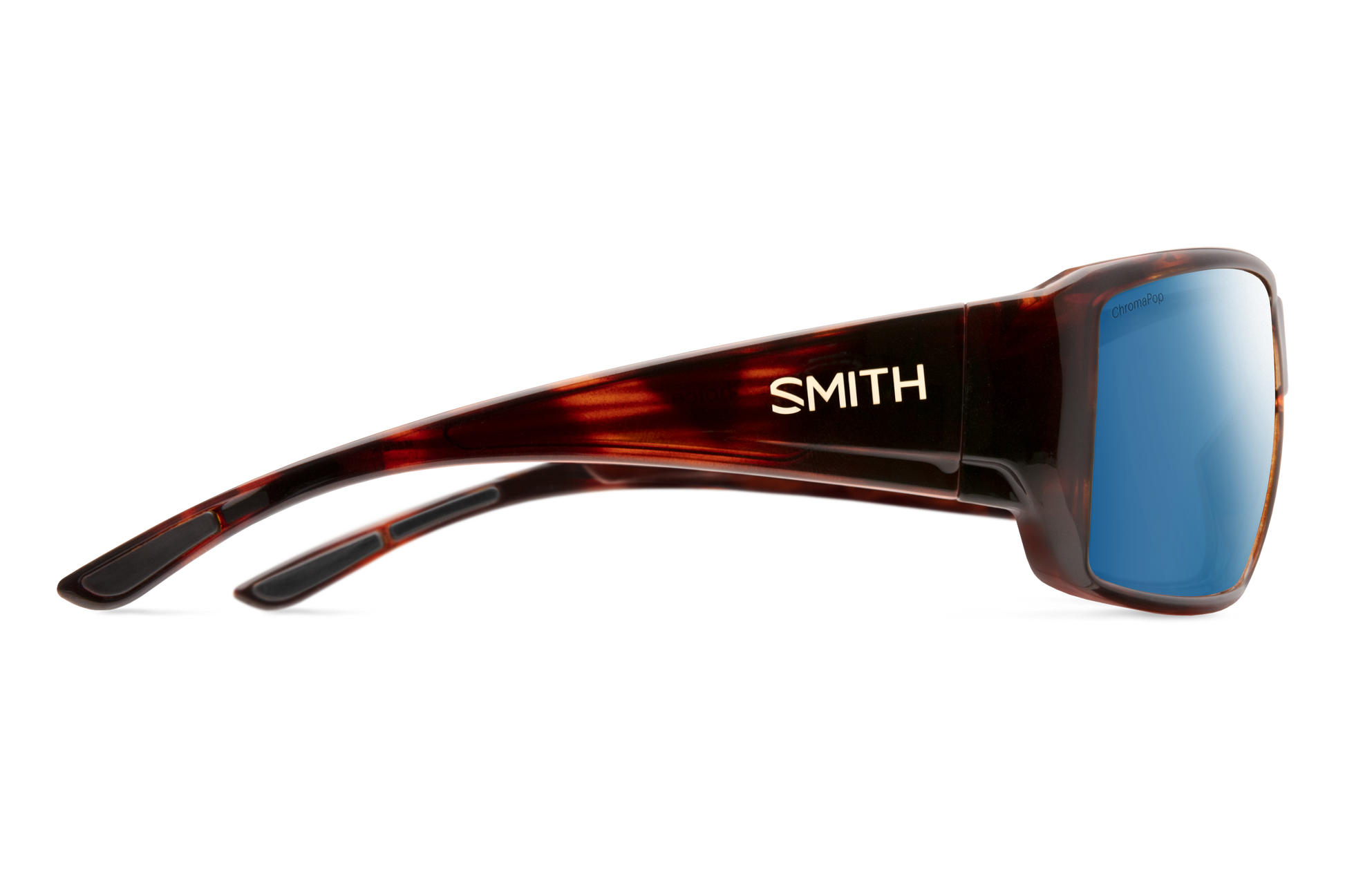 Guide's Choice RX, Prescription + Matte Black + ChromaPop Polarized Green Mirror