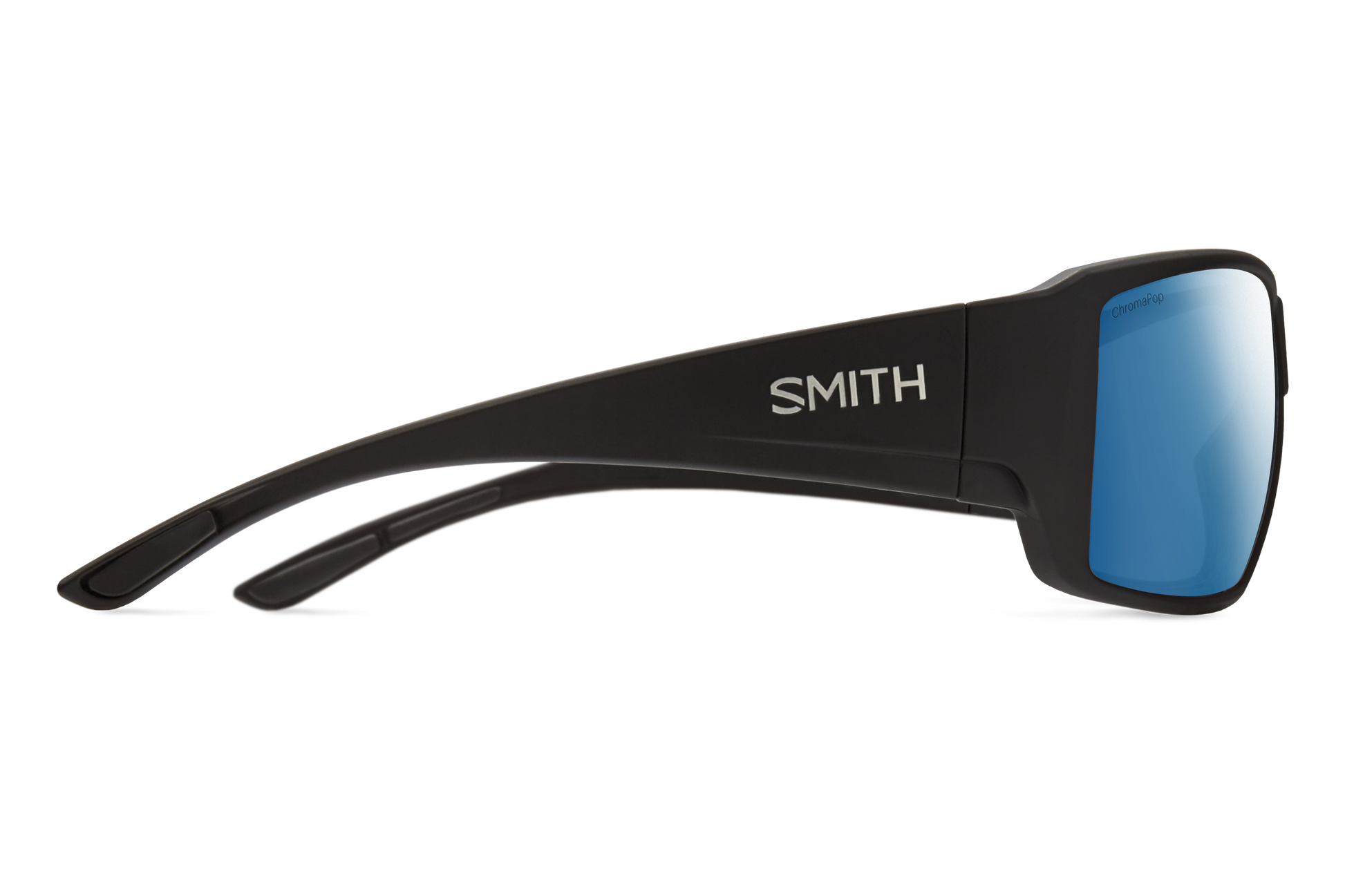 Guide's Choice RX, Prescription + Matte Black + ChromaPop Polarized Green Mirror