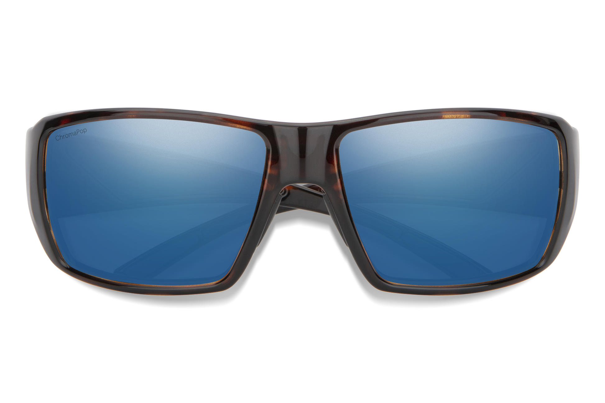 Guide's Choice RX, Prescription + Matte Black + ChromaPop Polarized Green Mirror