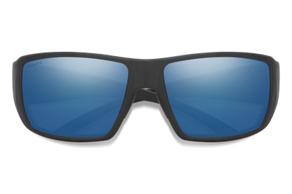Guide's Choice RX, Prescription + Matte Black + ChromaPop Polarized Green Mirror