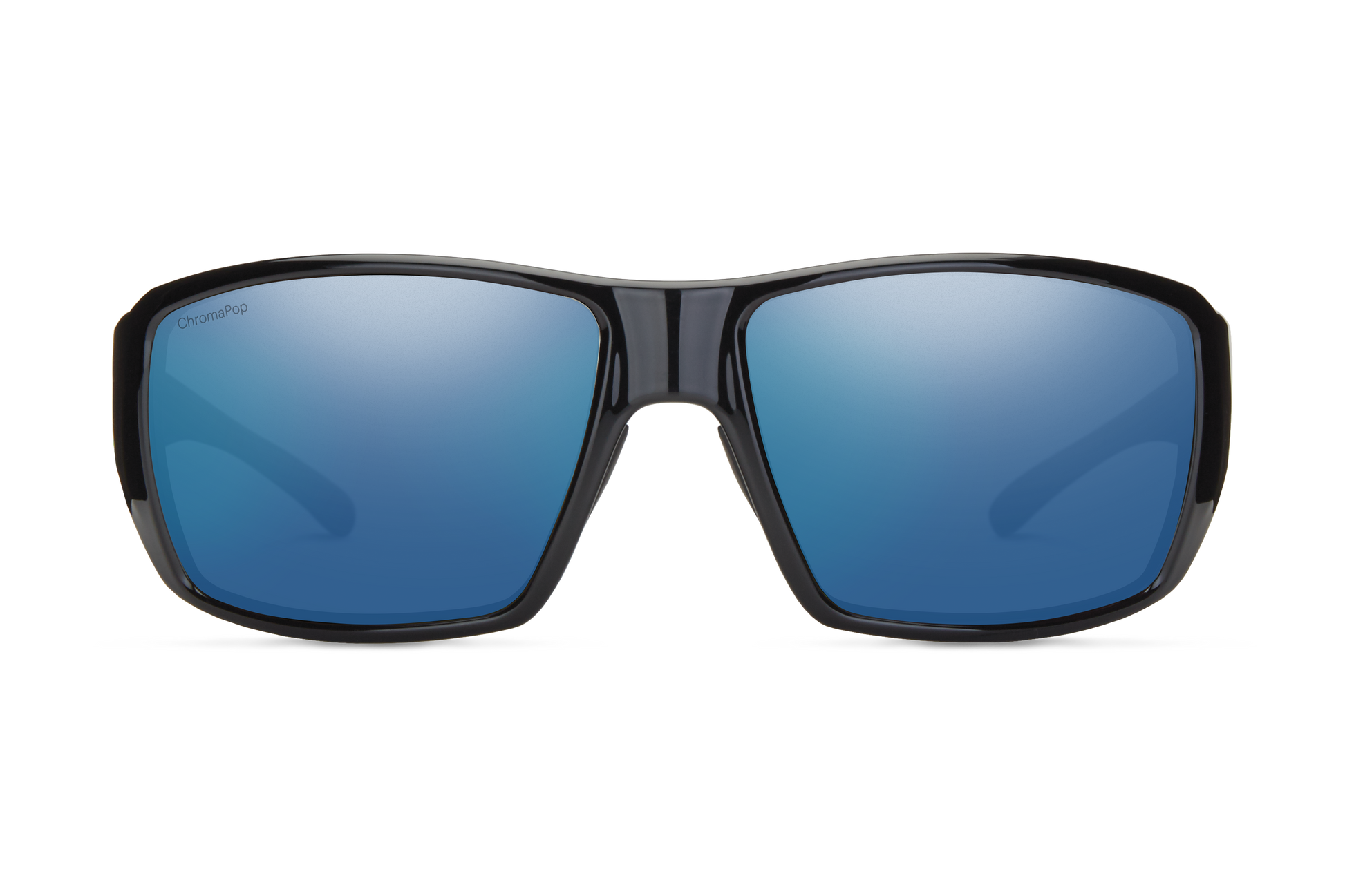 Guide's Choice RX, Prescription + Matte Black + ChromaPop Polarized Green Mirror