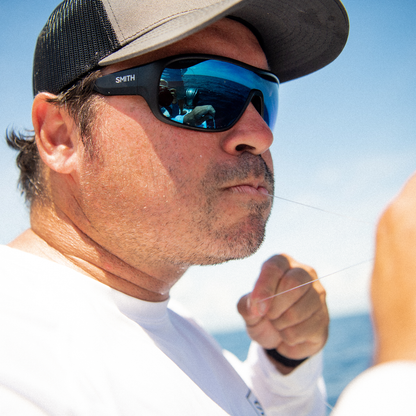 Spinner, Matte Black | ChromaPop Polarized Gray Green