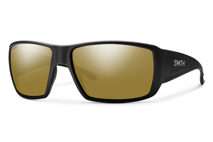 Guide's Choice RX, Prescription + Matte Black + ChromaPop Polarized Green Mirror