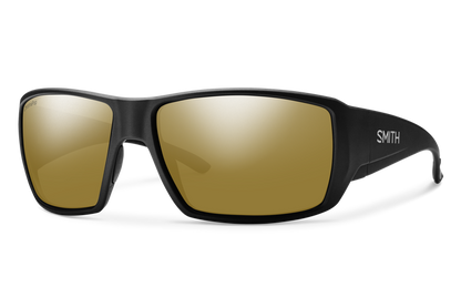 Guide's Choice RX, Prescription + Matte Black + ChromaPop Polarized Green Mirror