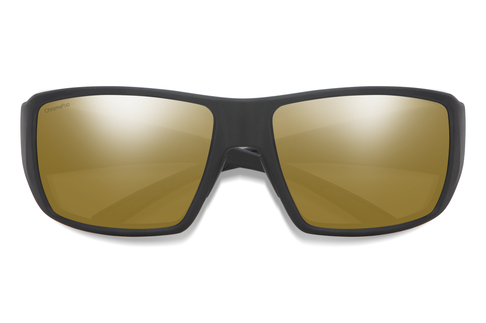 Guide's Choice RX, Prescription + Matte Black + ChromaPop Polarized Green Mirror