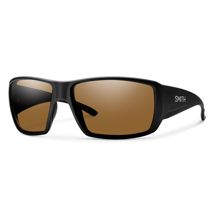 Guide's Choice RX, Prescription + Matte Black + ChromaPop Polarized Green Mirror