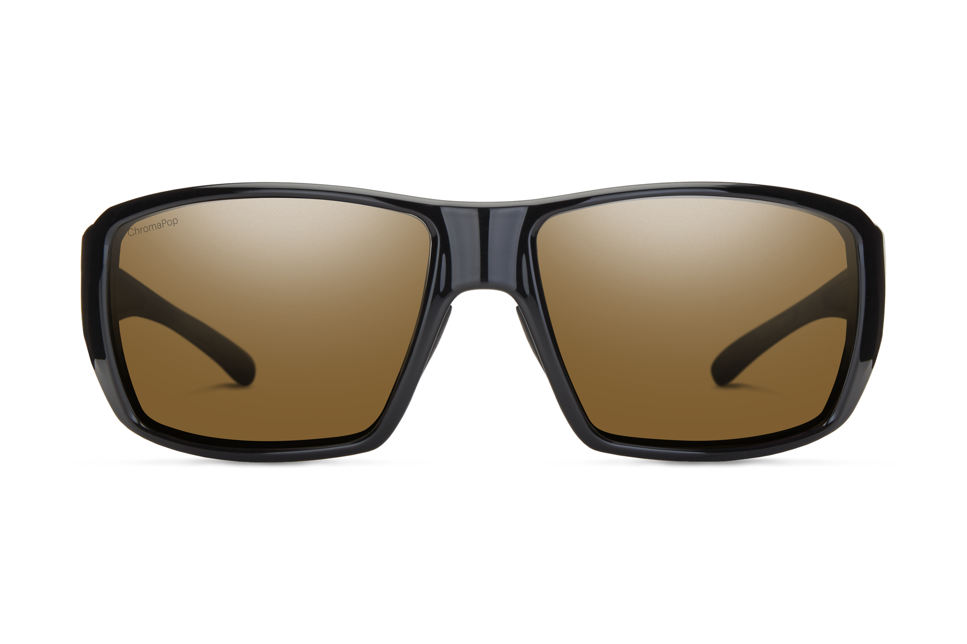 Guide's Choice RX, Prescription + Matte Black + ChromaPop Polarized Green Mirror
