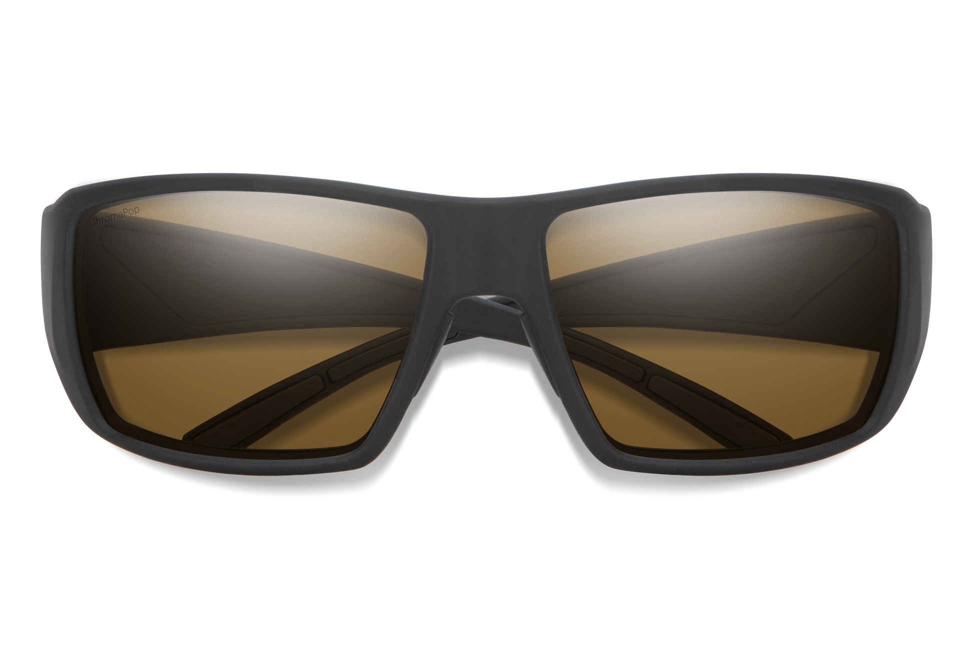 Guide's Choice RX, Prescription + Matte Black + ChromaPop Polarized Green Mirror
