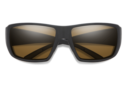 Guide's Choice RX, Prescription + Matte Black + ChromaPop Polarized Green Mirror