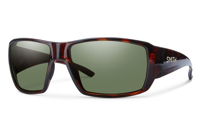 Guide's Choice RX, Prescription + Matte Black + ChromaPop Polarized Green Mirror