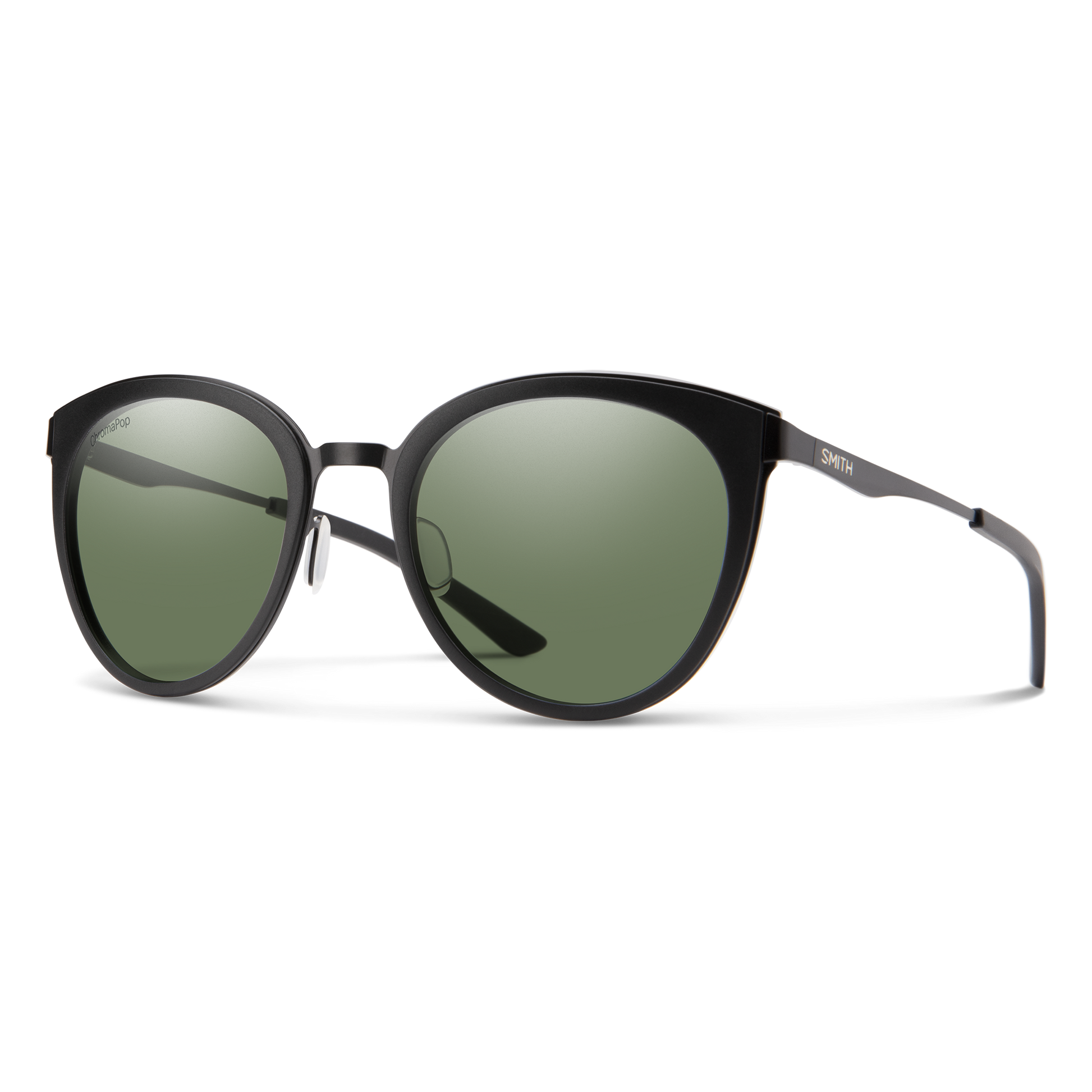 Somerset, Matte Black | ChromaPop Polarized Gray Green