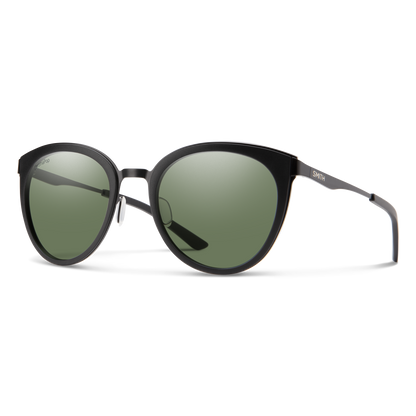 Somerset, Matte Black | ChromaPop Polarized Gray Green