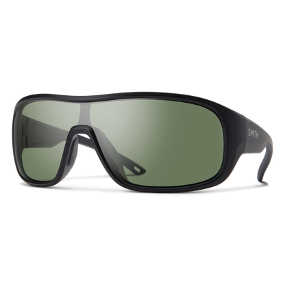 Spinner - Sale, Matte Black | ChromaPop Polarized Gray Green