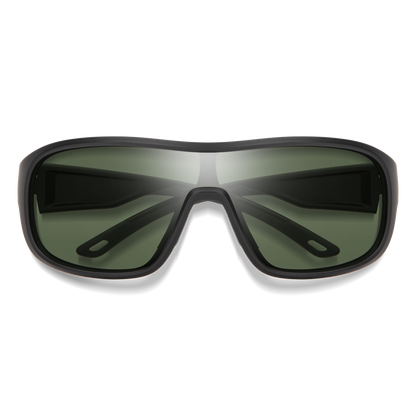 Spinner - Sale, Matte Black | ChromaPop Polarized Gray Green